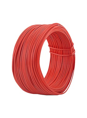 信霆ZX1X100R 塑料PVC扎线1.0镀锌铁丝100米/卷（单位：卷） 红色