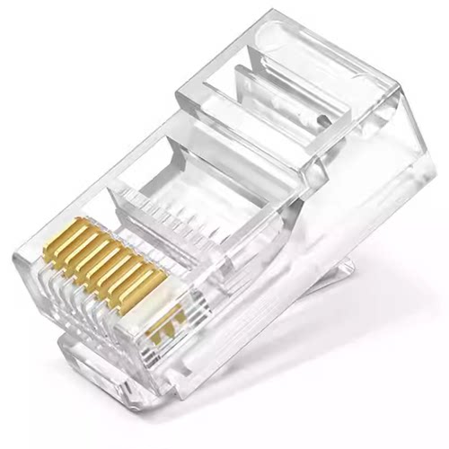 信霆 RJ45-8P8C 100个/包 超六类非屏蔽水晶头 银色 211