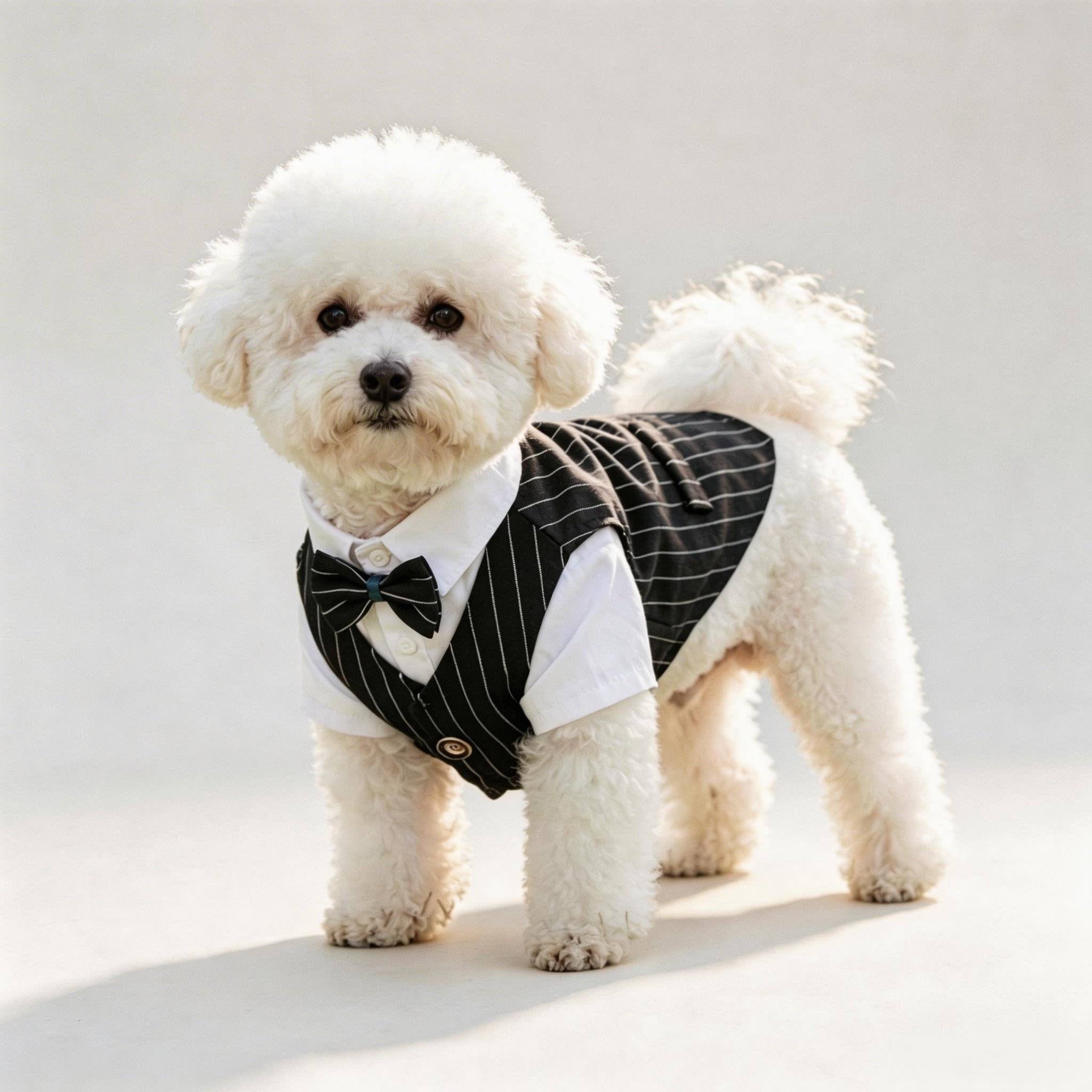 猫咪宠物服饰泰迪比熊小型犬狗狗衣服春夏季款西装礼服生日结婚服