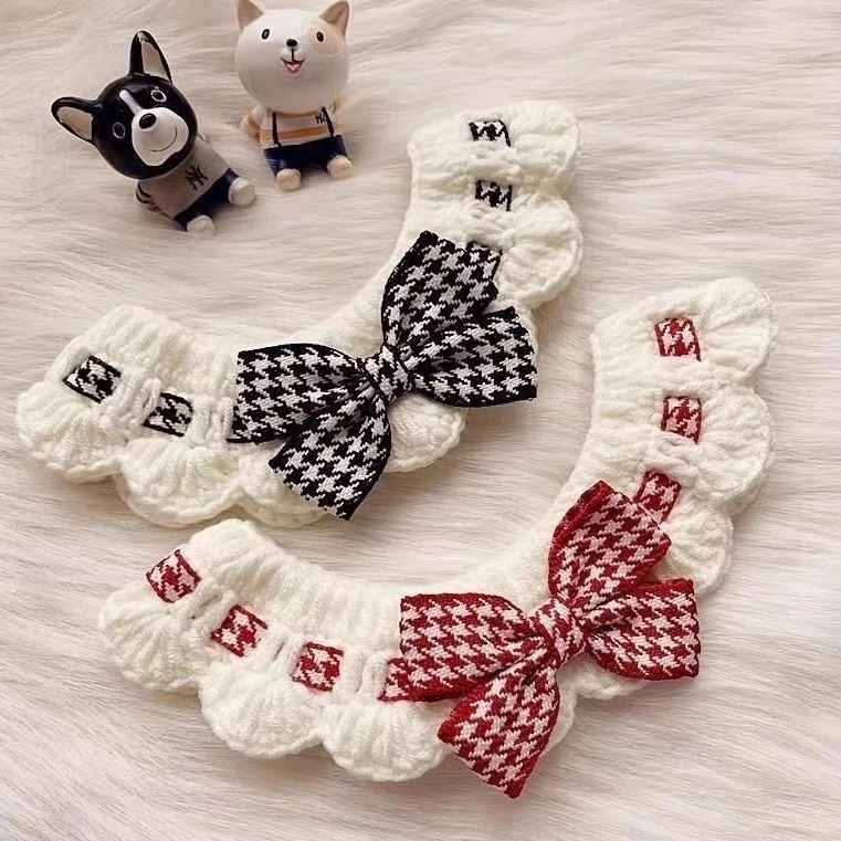 宠物猫狗可爱围脖口水巾围巾装饰