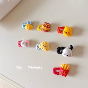 马尔济斯发夹碎发小梳夹可爱卡通形象狗狗发夹宠物头饰约克夏bb夹