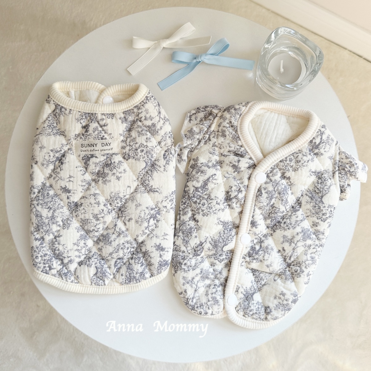 飞袖宠物棉衣马甲家居服