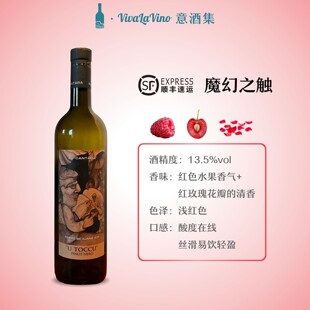意酒集 意大利原瓶进口魔幻之触红葡萄酒红酒微醺年货好礼礼盒装