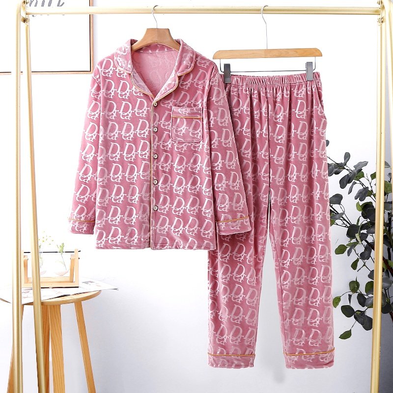 睡衣女款冬季2024新款加绒加厚金丝绒情侣睡衣女士秋冬款家居服装,女士内衣/男士内衣/家居服,睡衣/家居服套装,淘宝优惠券,粉丝福利购,淘宝优惠卷