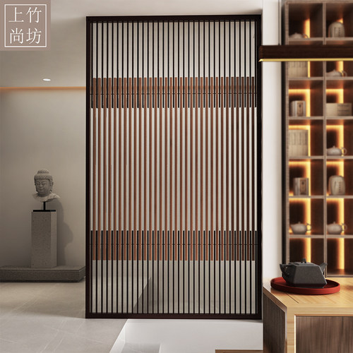 中式入户玄关屏风隔断客厅卧室