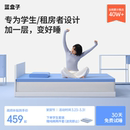 蓝盒子小蓝垫记忆棉床垫薄款 垫子床垫褥子学生宿舍软垫单人榻榻米