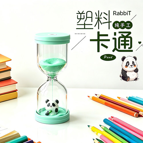宇航员沙漏塑料计时器桌面摆件