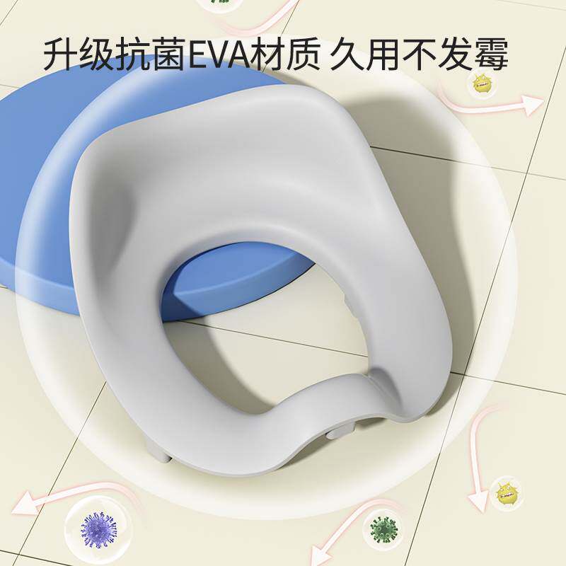 大号婴儿童马桶圈坐便器女宝宝小孩男孩坐垫便盆盖梯女孩厕所家用