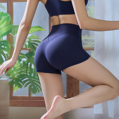 yoyomeat高腰Y线提臀瑜伽短裤女