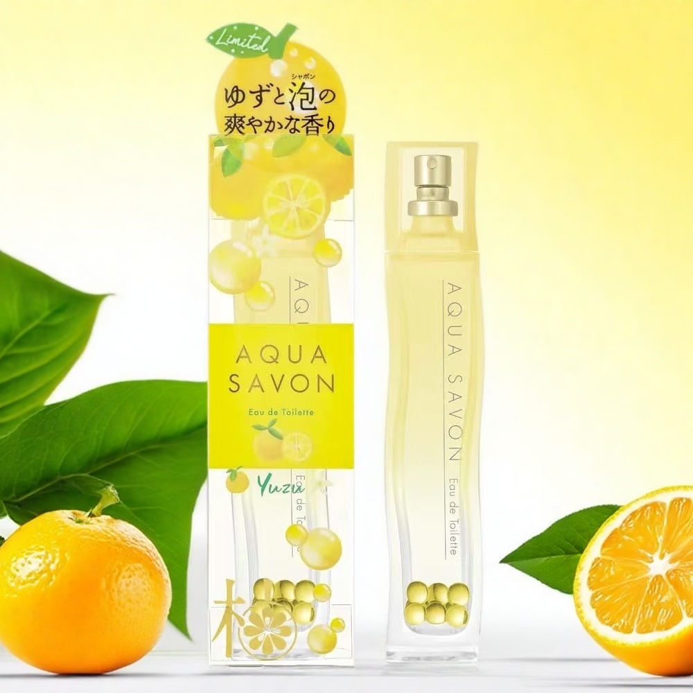 日本AQUA SAVON柚子香水柑橘味白葡萄酒香金桂花樱花味试香小样