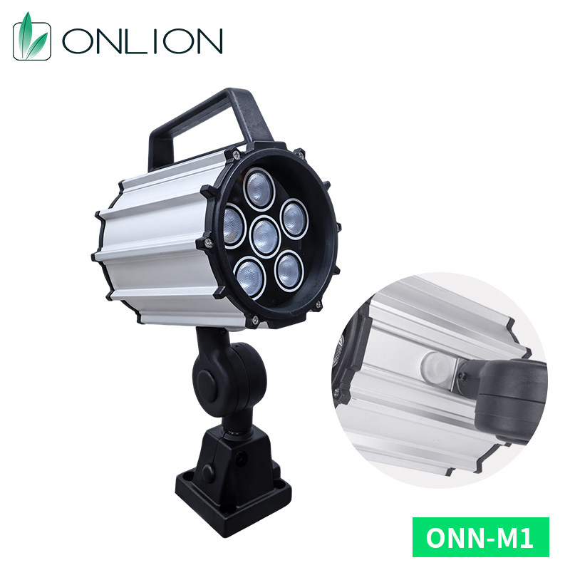 ONN欧恩厂家LED短臂M1工作灯24v220V数控车床防水照明灯设备铣床
