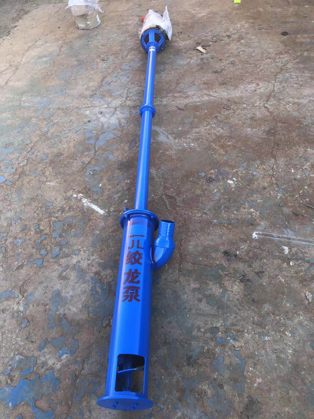 立式无堵塞绞龙抽粪泵鸡粪养殖场化粪池吸粪机高浓度螺旋蛟龙泵