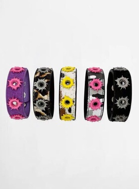 shabby club韩亿罗曼凯瑟 25S Pow Bracelet opuim手腕弹孔手环-X