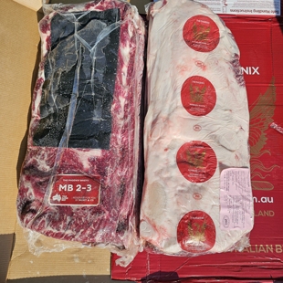澳洲和牛M3西冷牛排红凤凰203厂冷冻雪花牛肉西餐厅整条称重定制