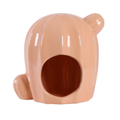 夏季降温屋仓鼠贝壳瓷窝陶瓷