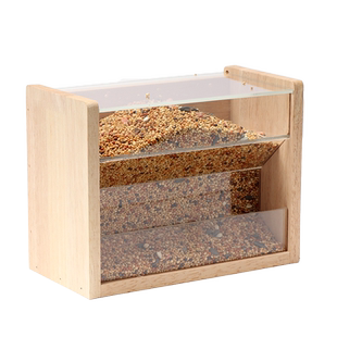 鸟用鹦鹉玄凤专用下料食盒食盆芦丁鸡自动喂食器喂食架食槽