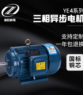 三相异步电动机国标铜芯YE4380v全系列高功率防爆电机支持定制