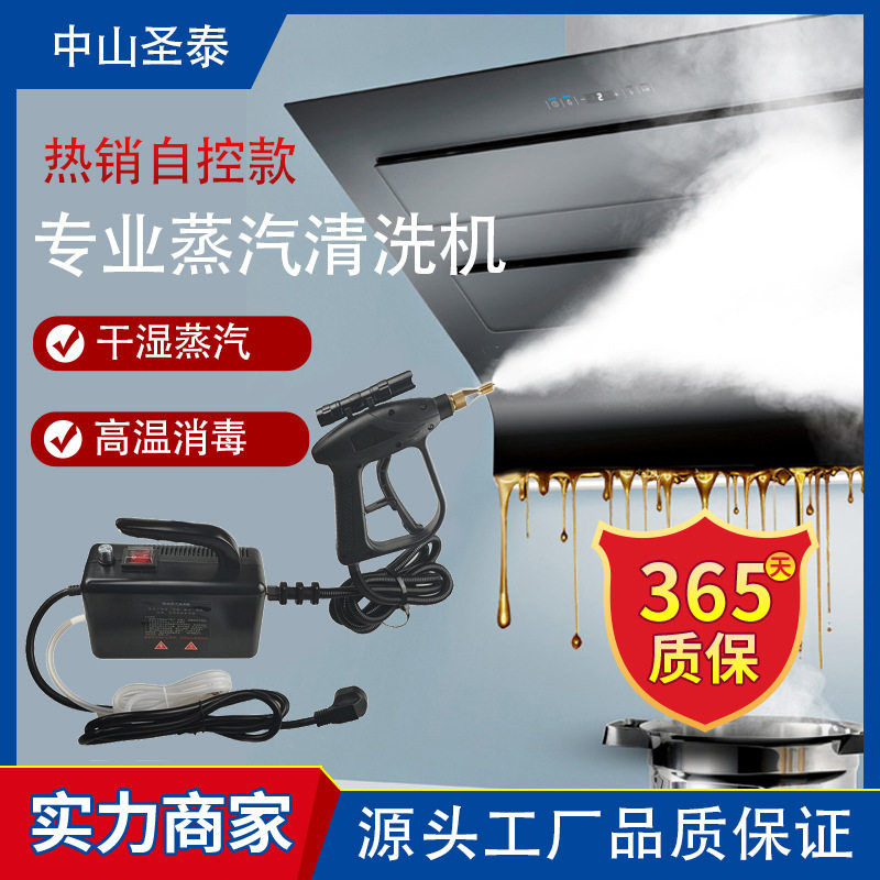 圣泰蒸汽清洗机家用耐高温蒸汽机厨房汽车油污清洗外贸家政专用