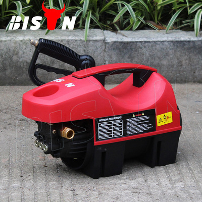 bison全自动小型洗车机 高压清洗机洗车水枪自吸两用洗车washer