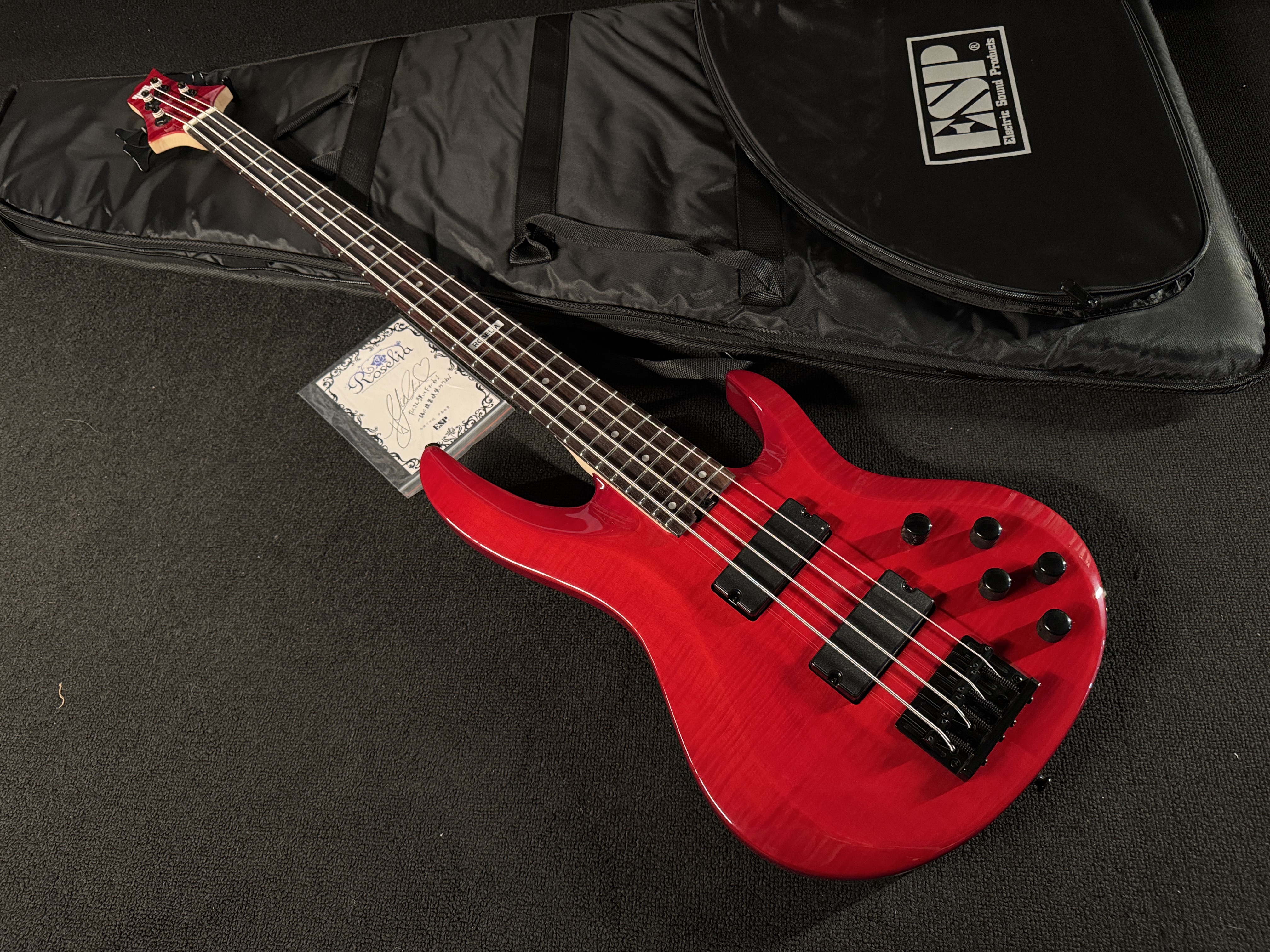 现货ESP BanG Dream 联动款 ROSELIA BTL 今井莉沙 LISA电贝司