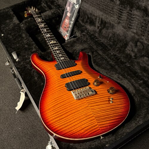 PRS 509 10‑Top电吉他樱桃日落渐变色虎纹枫木贴面2023