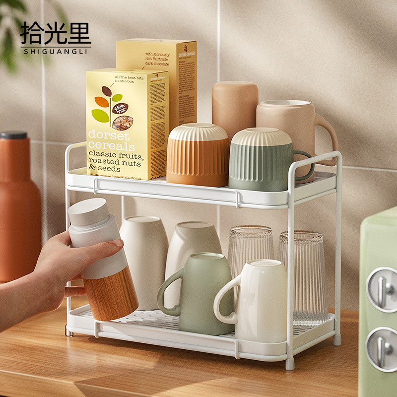 杯架咖啡角茶包马克杯沥水托盘