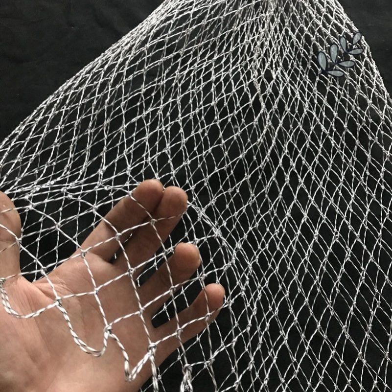 大力马线速干手工编织抄网头钓鱼捞鱼网小眼粗眼细网兜实心抄网兜