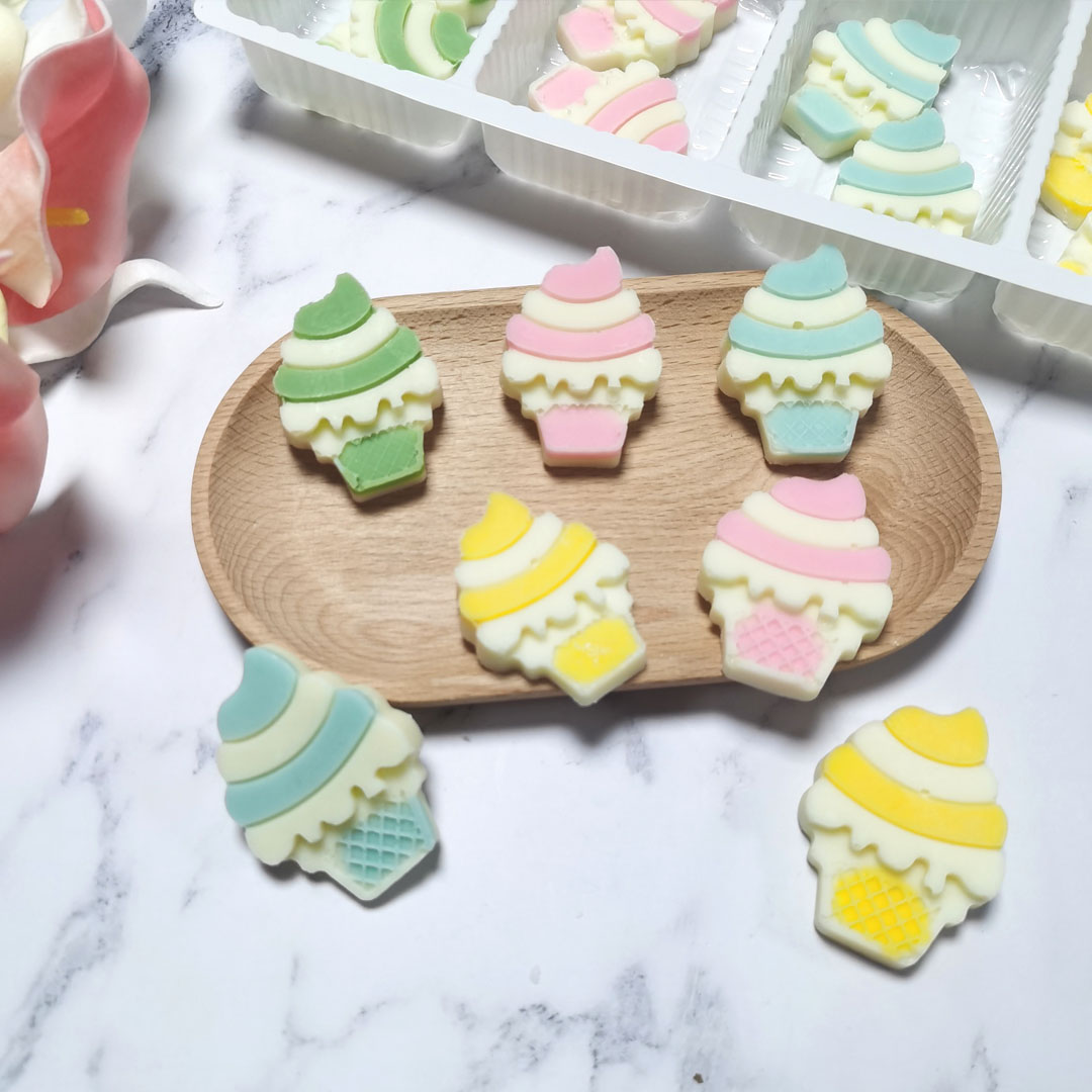 巧克力冰激凌甜筒蛋糕装饰甜点西点可食用烘焙配件