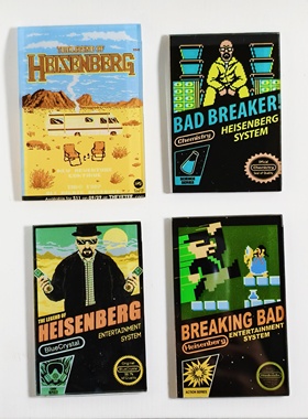 绝命毒师周边像素风美剧冰箱贴亚克力breaking bad海森堡复古装饰