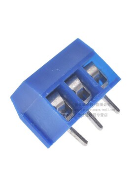 KF301-2P/3P 2~8位接线端子 PCB端子 5.08MM接线柱 可拼接 蓝色