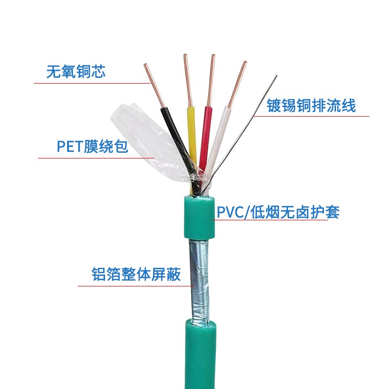 KNX线缆 EIB总线 WDZ-J-Y(st)AYh2x2x0.8控制线家居智能灯控线HLM