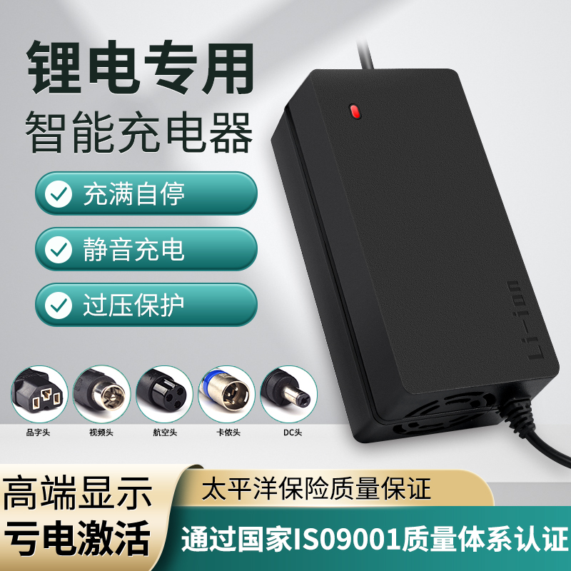 锂电池电动车充电器48V36V60V24V2A72V电车锂离子哈雷平衡车通用