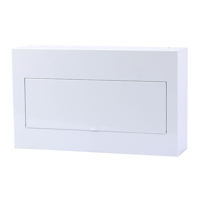 家用全铁8-24位小型配电柜暗装10/15/18位开关盒明装金属配电箱厚