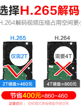 大华4/8路POE硬碟录影机H.265高清NVR主机DH-NVR1104HC-P-HDS3/4