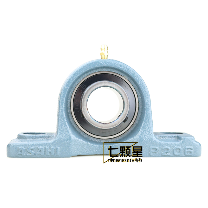 日本原装进口ASAHI带立式座轴承UCP 204 205 206 207 208 209 210