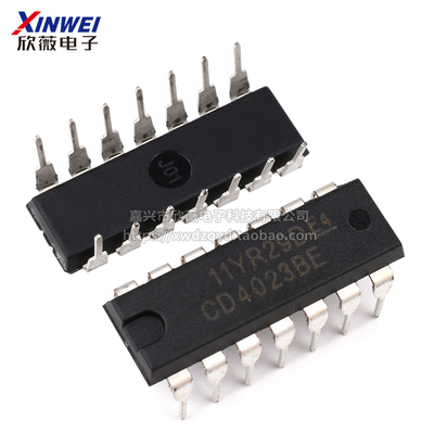 CD4001 4002 4011 4012 4013 4023 4024 4025BE直插芯片DIP-14 IC