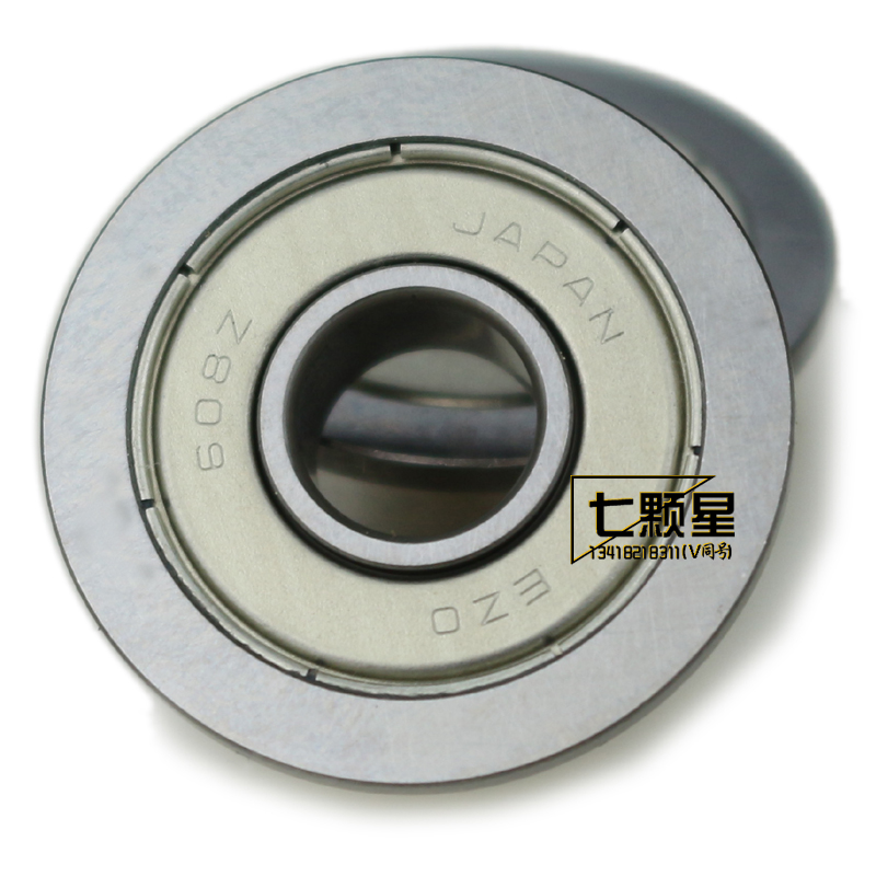 日本进口EZO高速精密静音法兰小轴承F604 605 606 607 608 609 ZZ