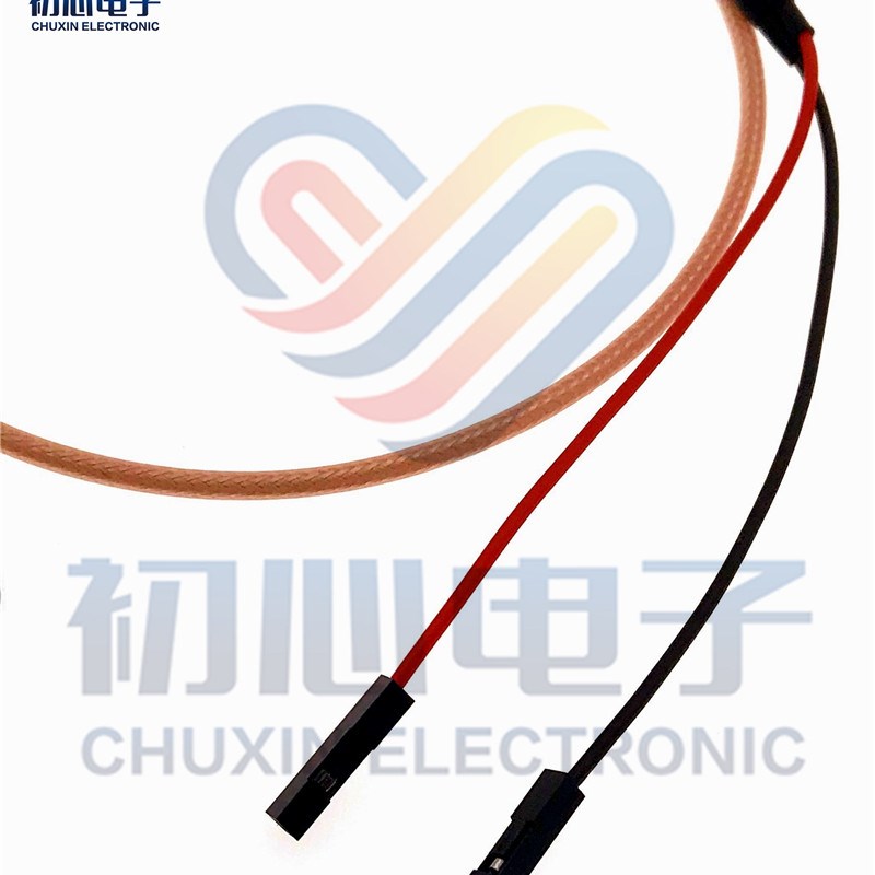 BNC公头转杜f邦线BNC转2.54杜邦母头测试线Q9转杜邦线一分二转接