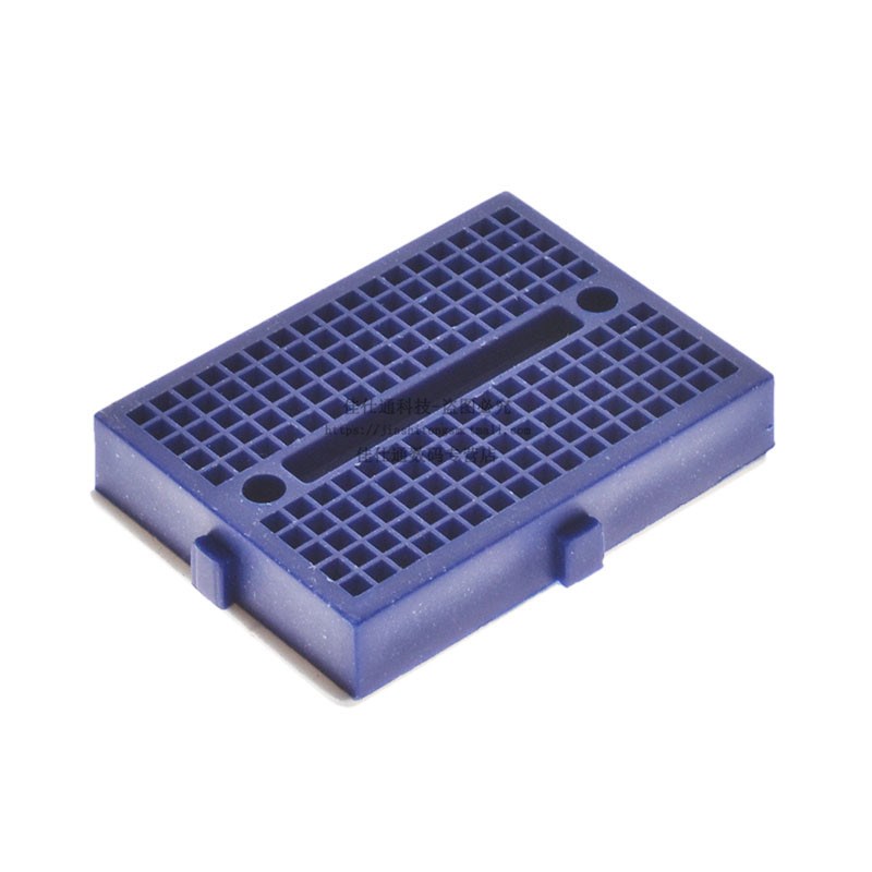 面包板 SYB-170 面包板 实验板 线路板彩色小面包板 35X47mm 蓝色