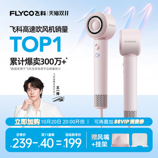 飞科高速吹风机家用负离子护发速干恒温强力电吹风筒学生用FH6371
