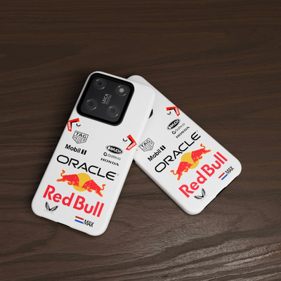 F1红牛维斯塔潘白色车衣手机壳