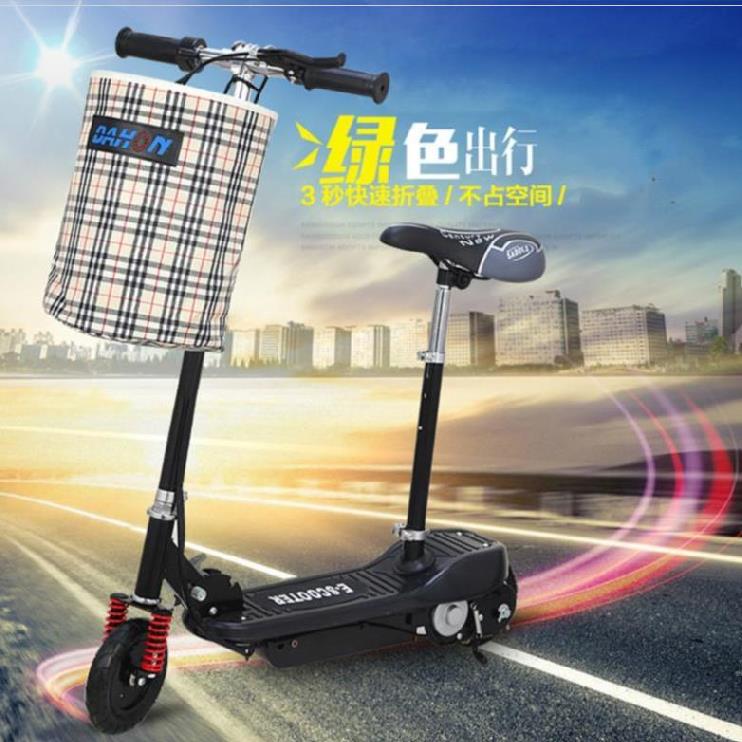 迷你减震续航折叠电动车