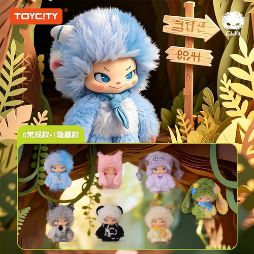 明星同款寻宝日记毛绒潮玩盲盒