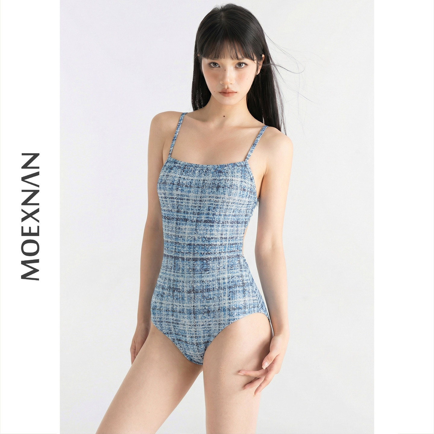 泳衣女2026连体三角游泳衣竞速小胸显瘦温泉游泳馆专用高级感泳装