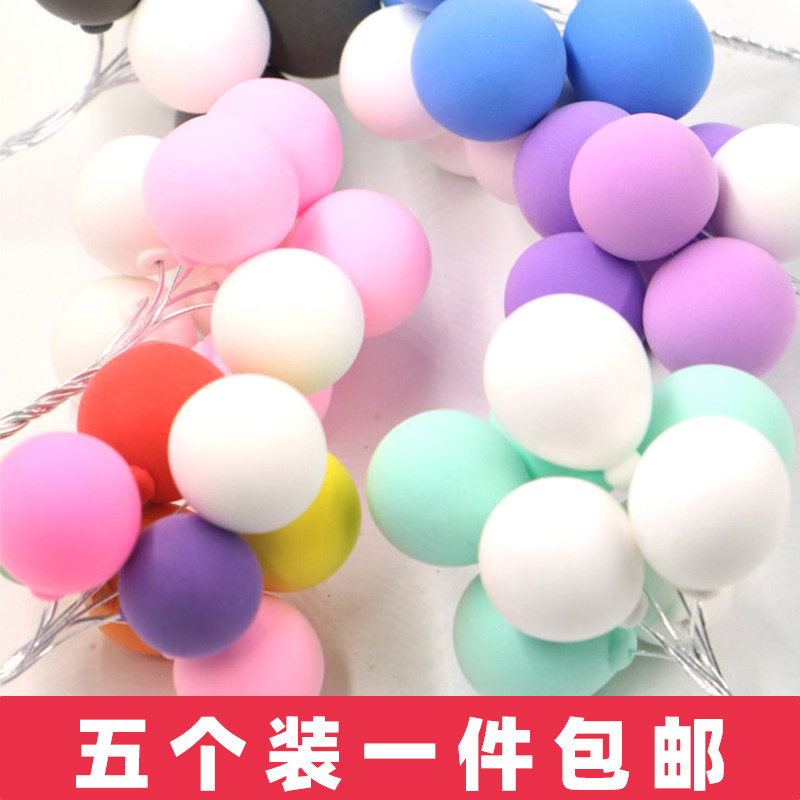 彩色铁丝气球模型蛋糕插件装饰