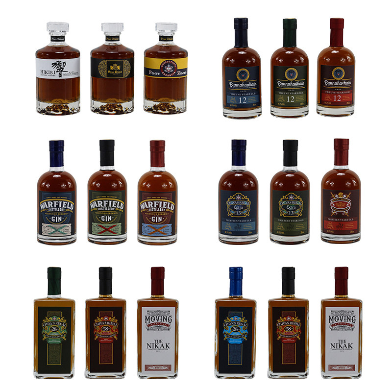 酒柜摆件假酒厨房餐边柜子摆设样板房间客厅橱柜仿真酒瓶软装饰品