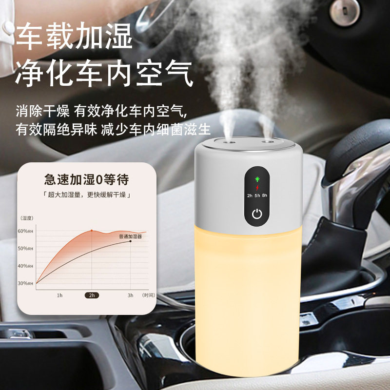 新款桌面加湿器智能家用