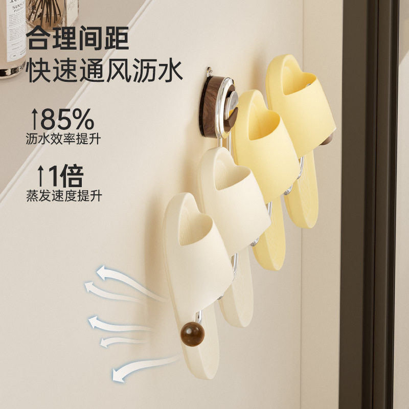 吸盘阳台晒鞋架多功能挂