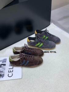 EOS真皮德训鞋女2026秋季新款系带百搭轻便运动休闲鞋阿甘板鞋潮