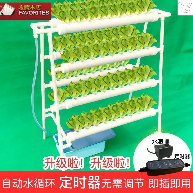 无土种菜神器室内蔬菜种植立体架水培蔬菜设备家庭阳台种植架小